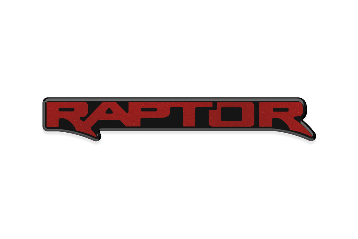 Tufskinz Raptor badge overlay for universal fit