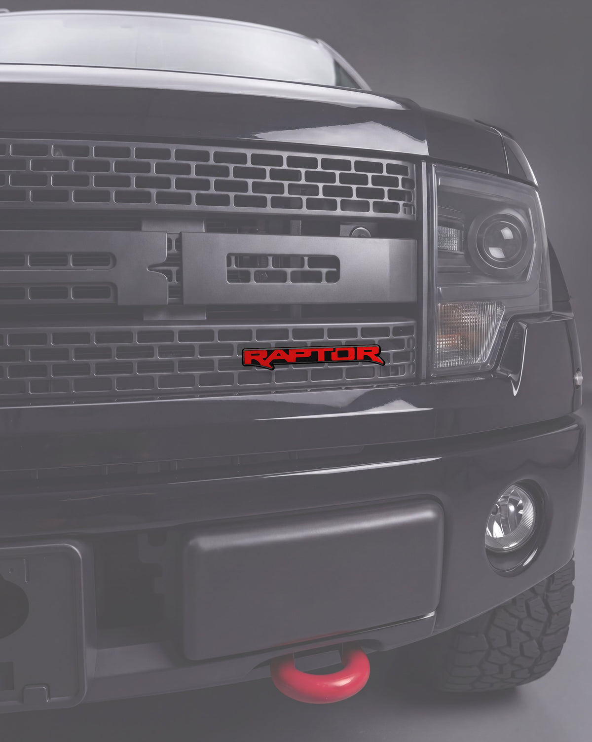 Tufskinz Raptor badge overlay for universal fit
