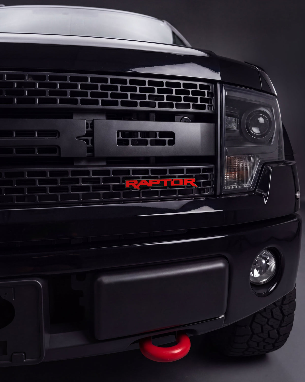 Tufskinz Raptor badge overlay for universal fit