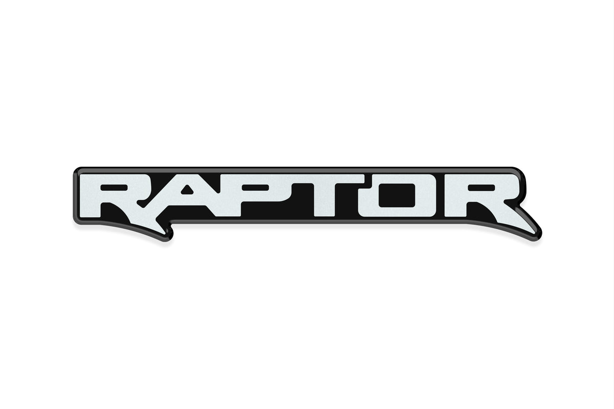 Tufskinz Raptor badge overlay for universal fit