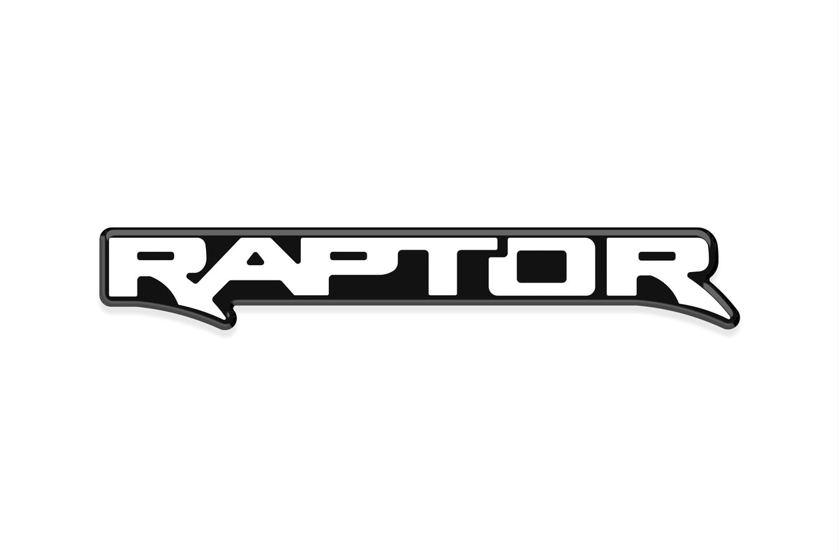 Tufskinz Raptor badge overlay for universal fit
