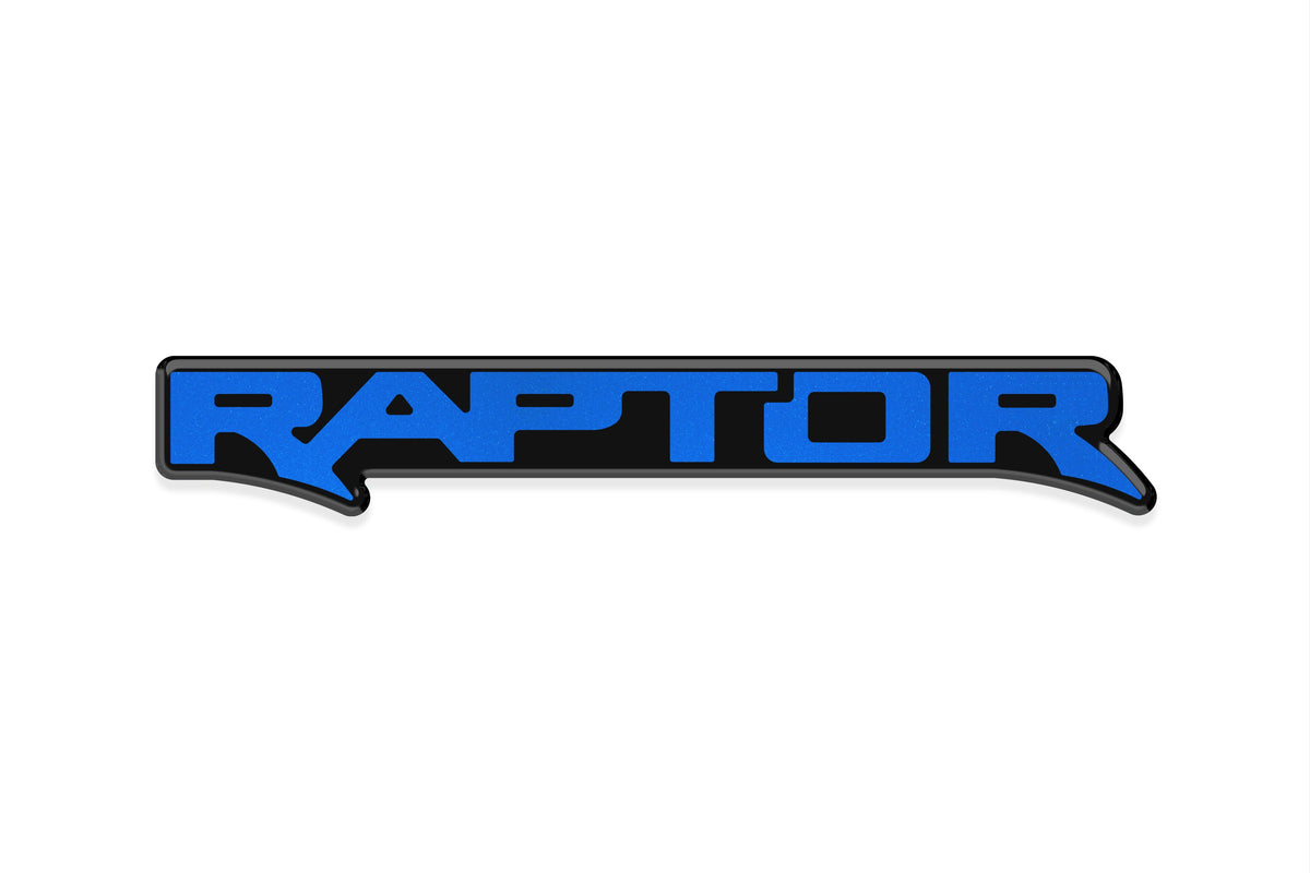 Tufskinz Raptor badge overlay for universal fit