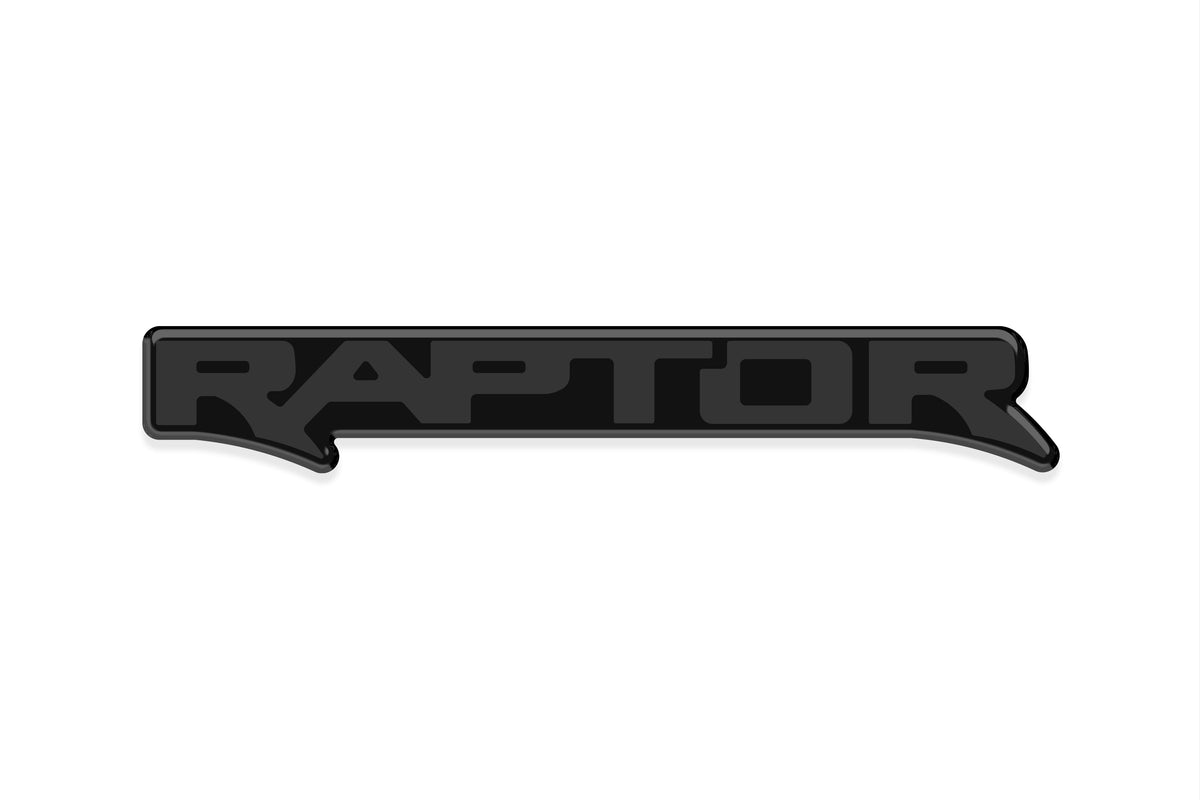 Tufskinz Raptor badge overlay for universal fit