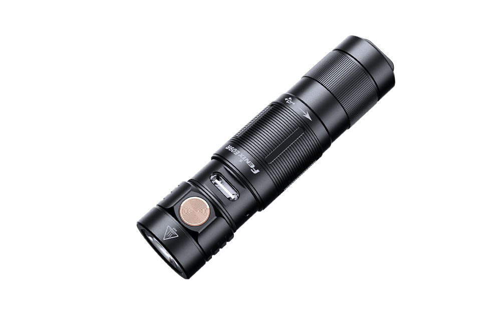 Fenix E09R Rechargeable High-Output Flashlight - 600 Lumens