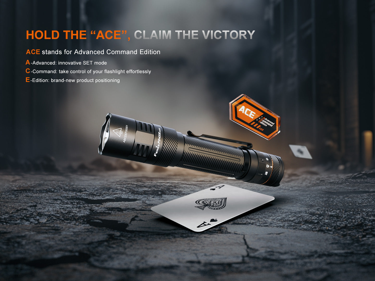 Fenix PD45R ACE Multi-Mode Tactical Flashlight