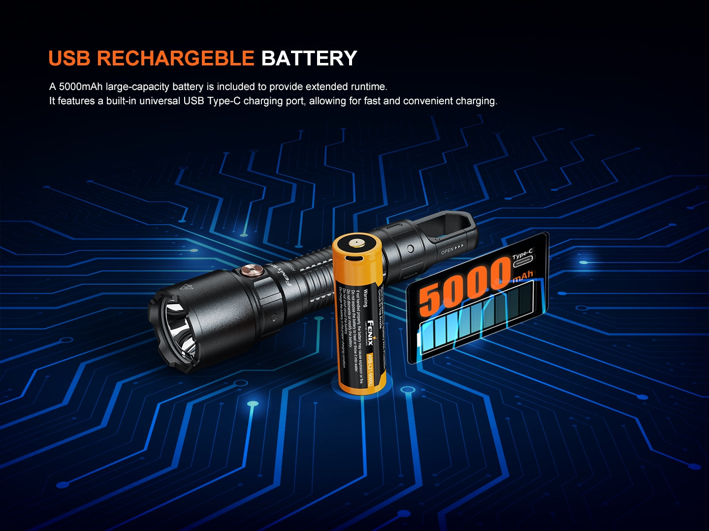 Fenix WF25RM Multifunctional Cradle Charging Duty Light