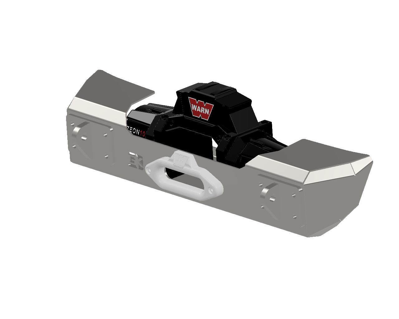 Front Gauntlet Series Stubby Bumper for Jeep JK Wrangler