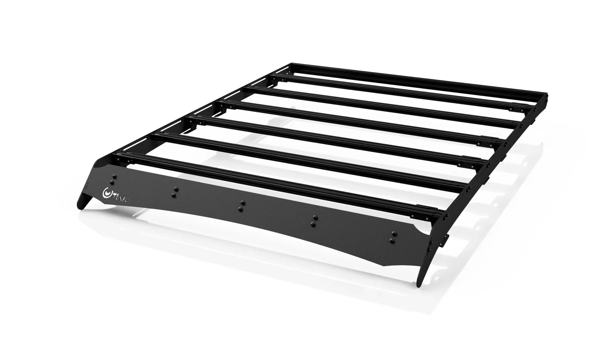 Ford Raptor roof rack, black metal overlanding roof rack accessory