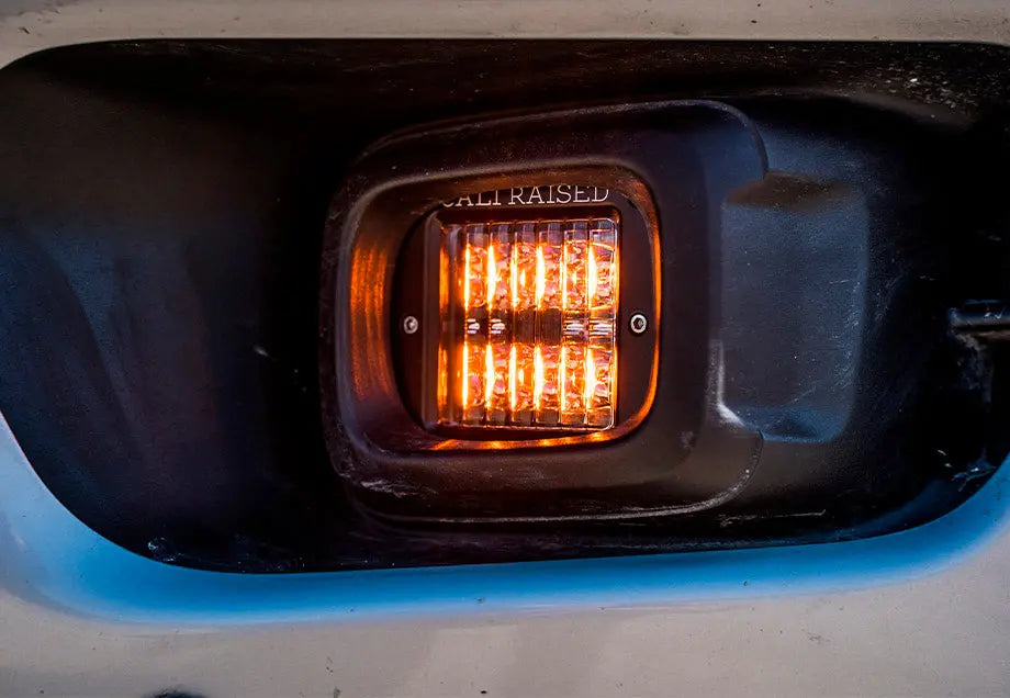 Cali Raised LED fog light pod bracket kit for 2019-2022 Ford Ranger