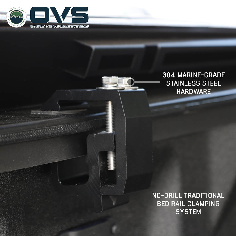 Overland Vehicle Systems Expedition PRO truck cap for 2021-2027 Ford F-150 - view 5