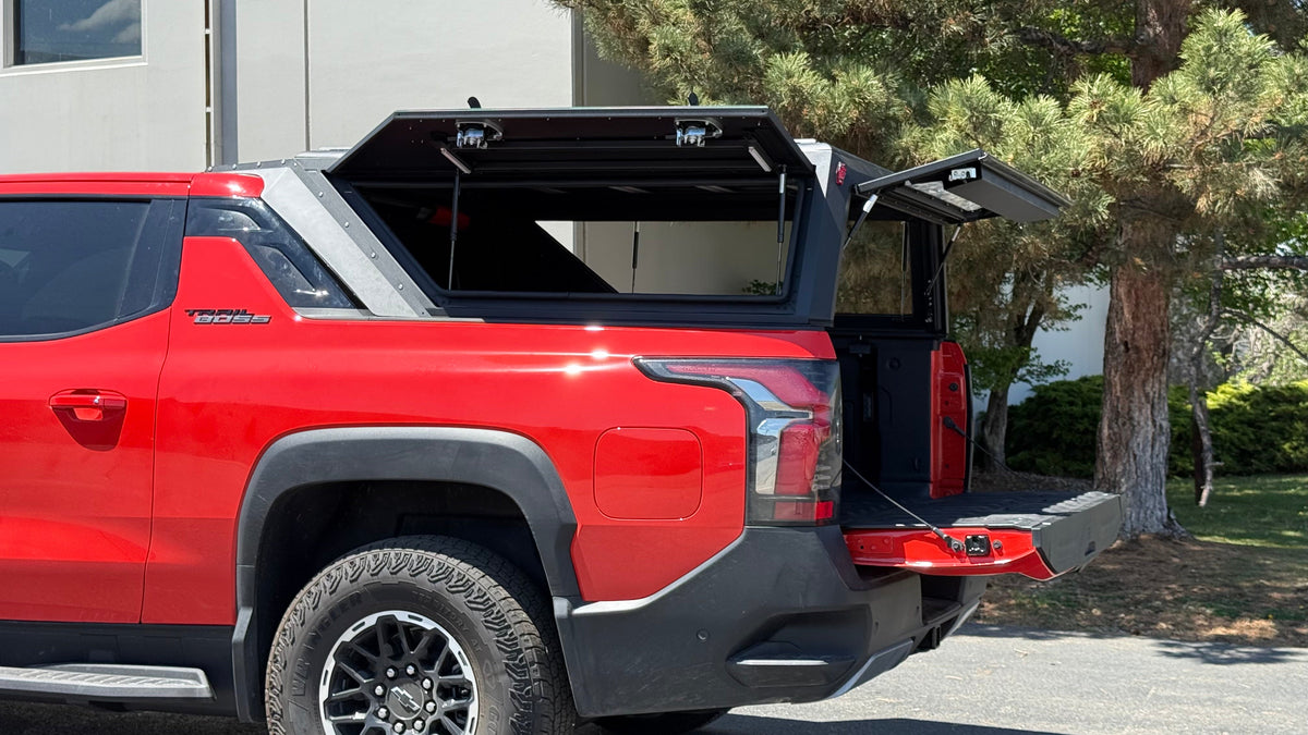 Dirtbox Overland Gull Wing Truck Bed Topper for Chevy Colorado, GMC Canyon, Silverado and Sierra