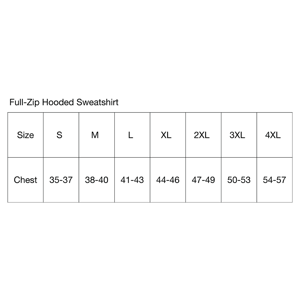 Sudadera con capucha y cremallera Jeep® Freedom To Roam para hombre, azul marino jaspeado