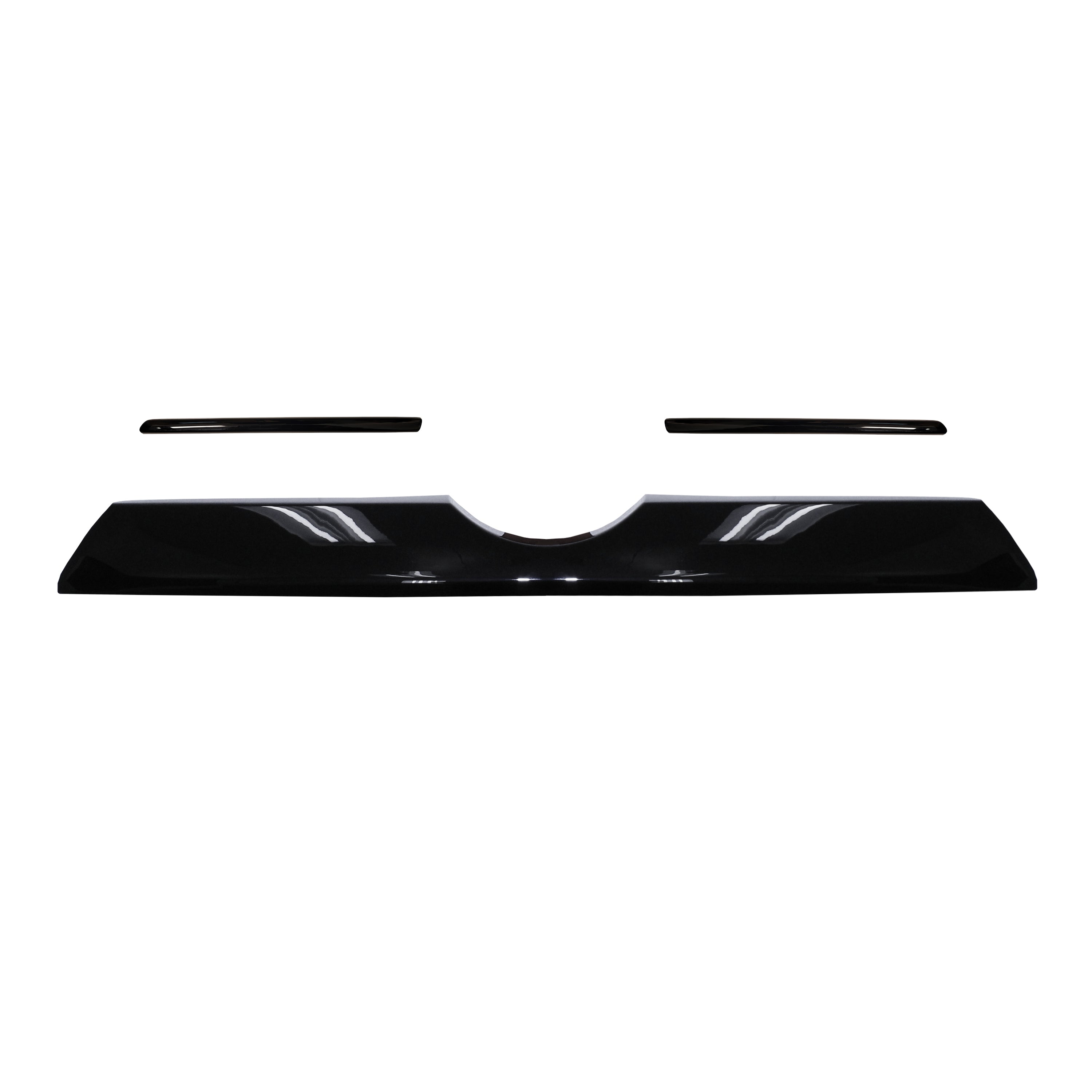 2014-2022 4Runner SR5 Upper Grille Garnish Chrome Delete Kit Gloss Black Bar Overlays