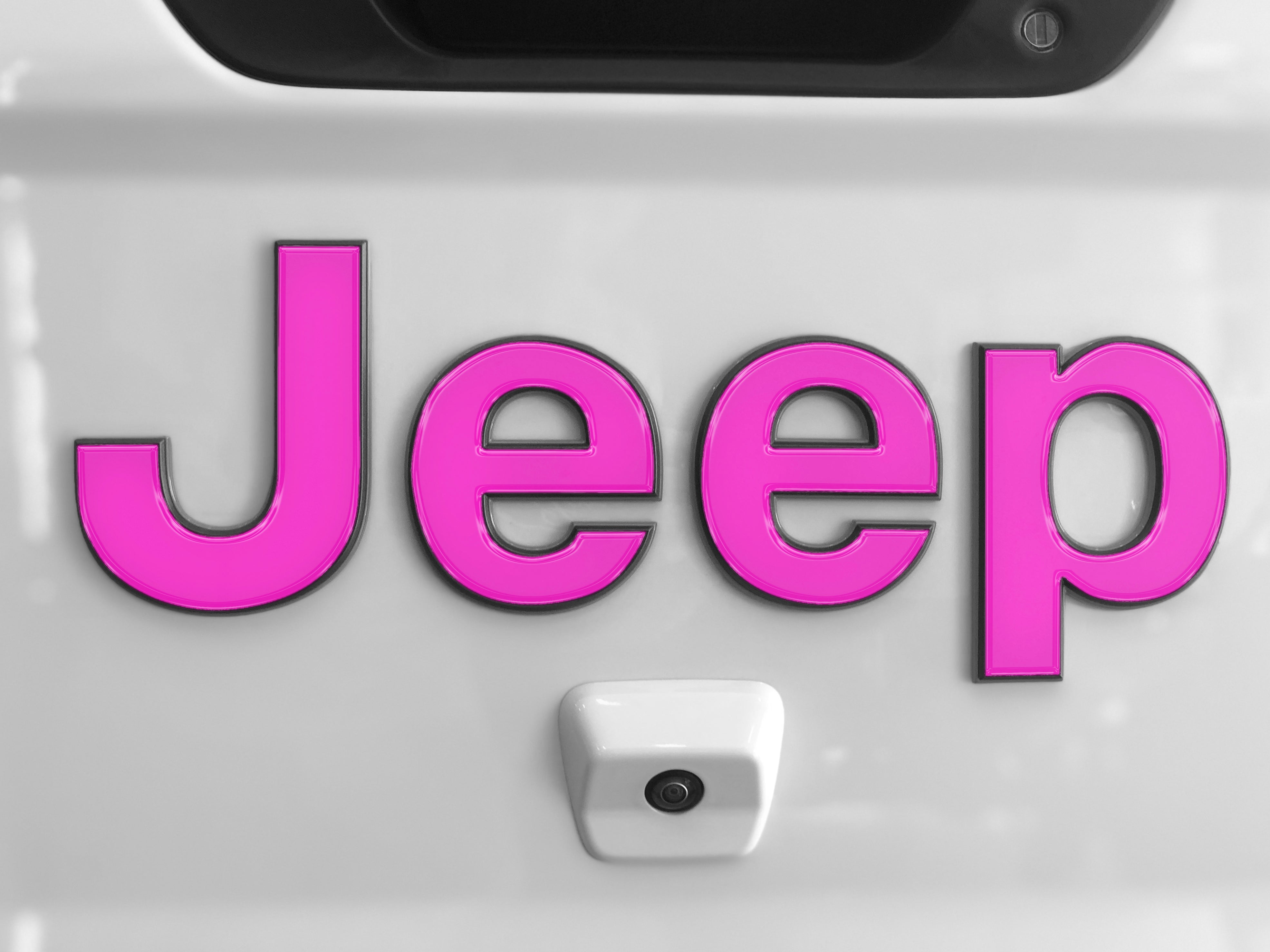 Tailgate Letter Overlays Fits 2019-2026 Jeep Gladiator