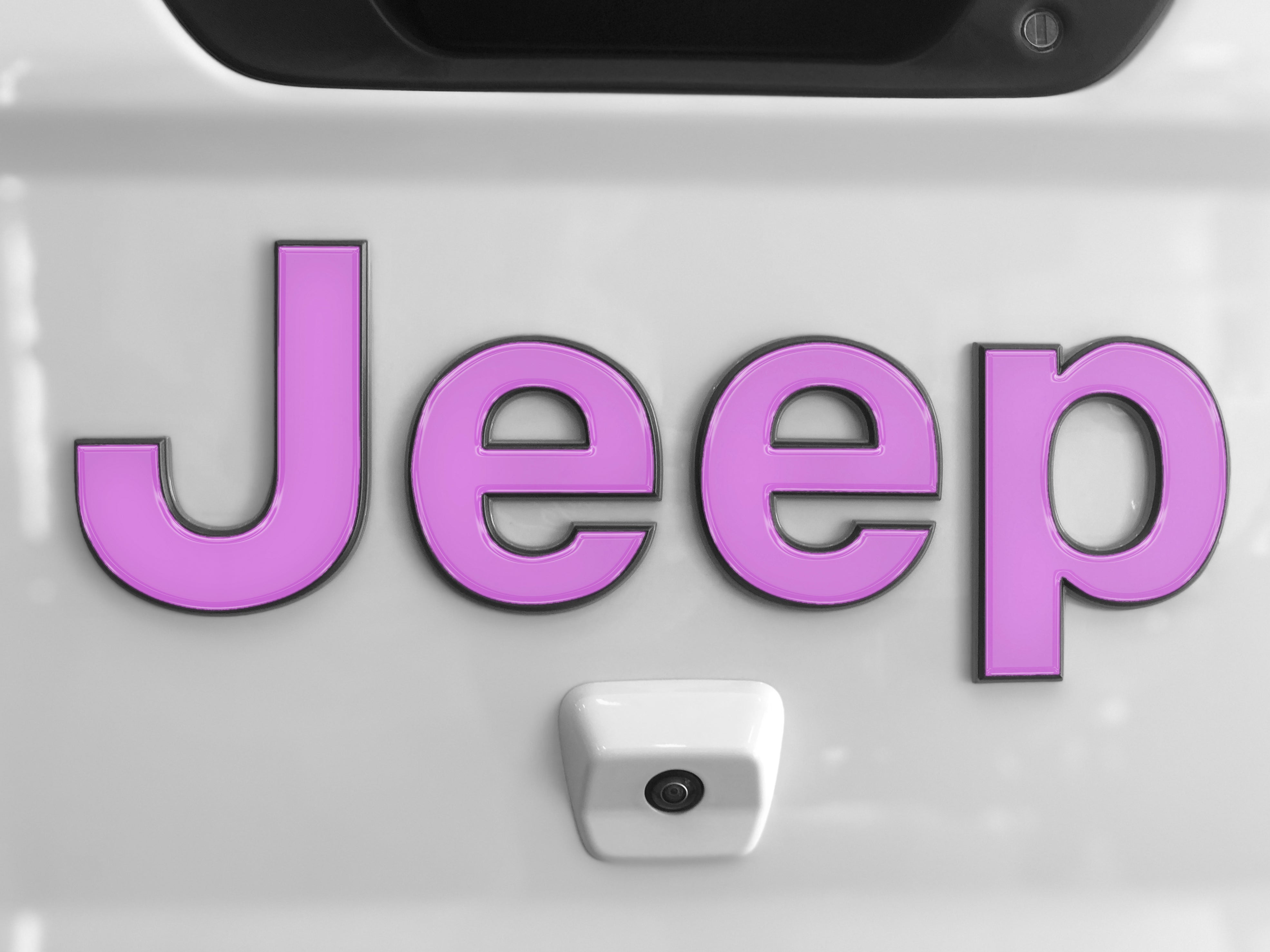 Tailgate Letter Overlays Fits 2019-2026 Jeep Gladiator