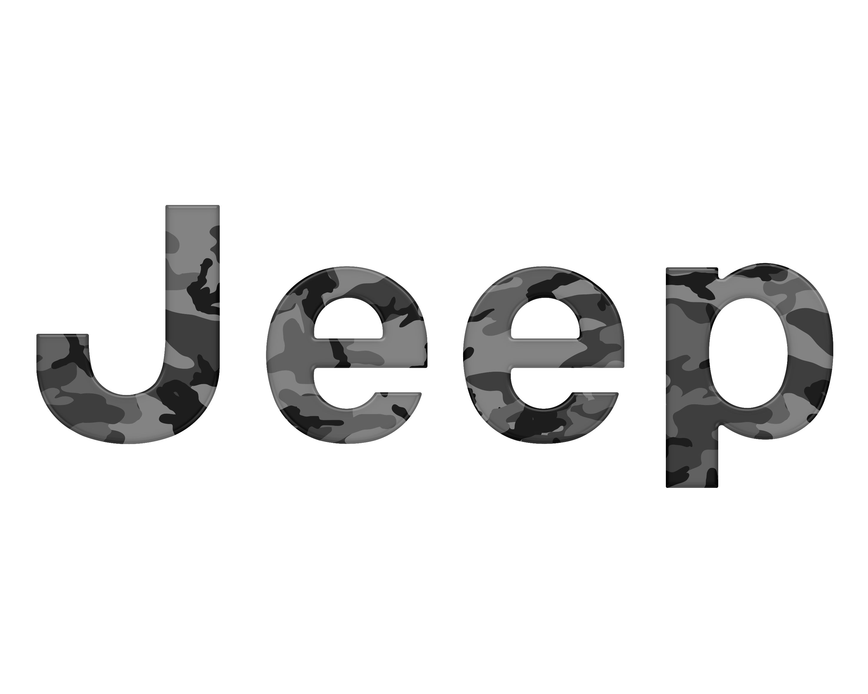 Tailgate Letter Overlays Fits 2019-2026 Jeep Gladiator