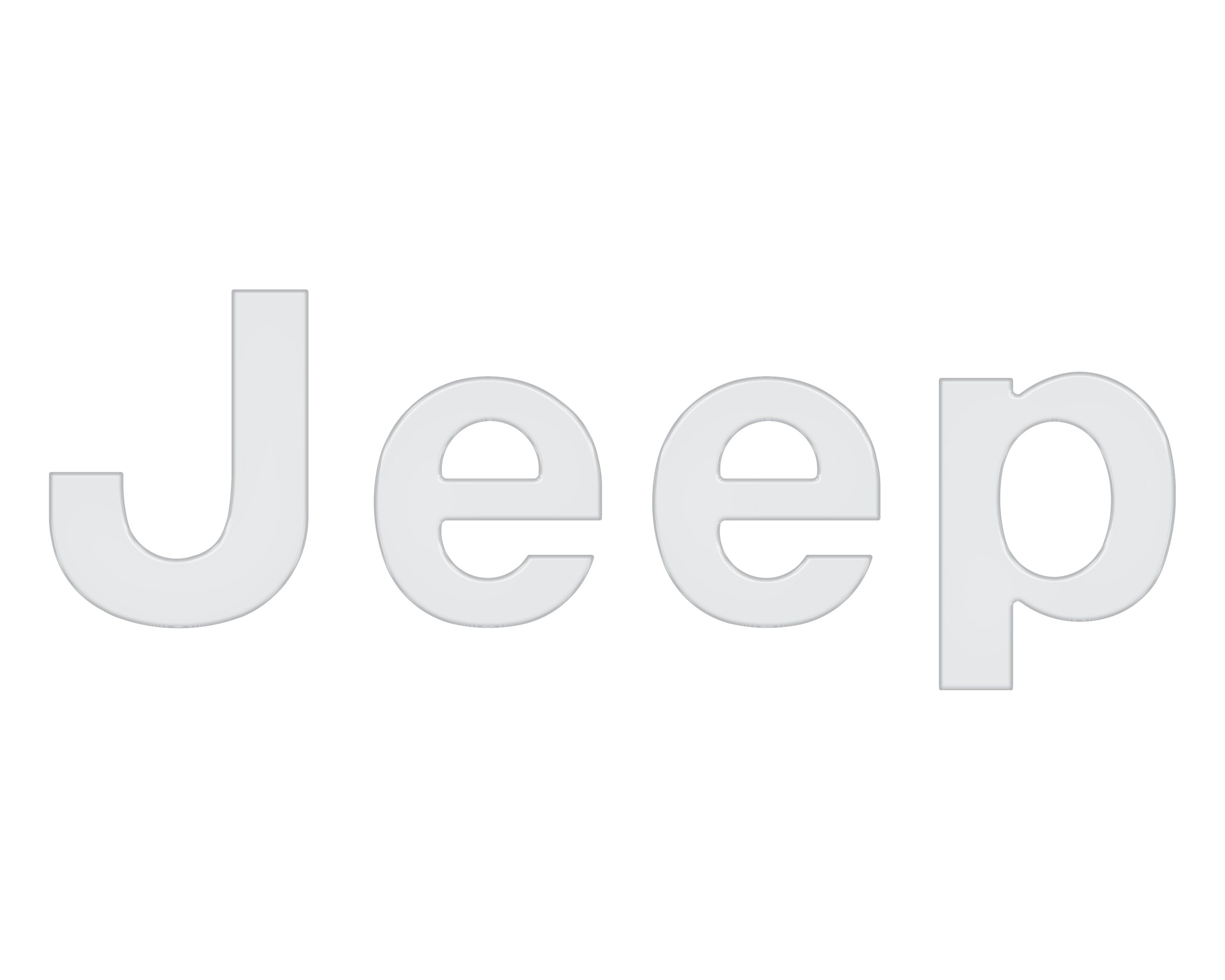 Tailgate Letter Overlays Fits 2019-2026 Jeep Gladiator