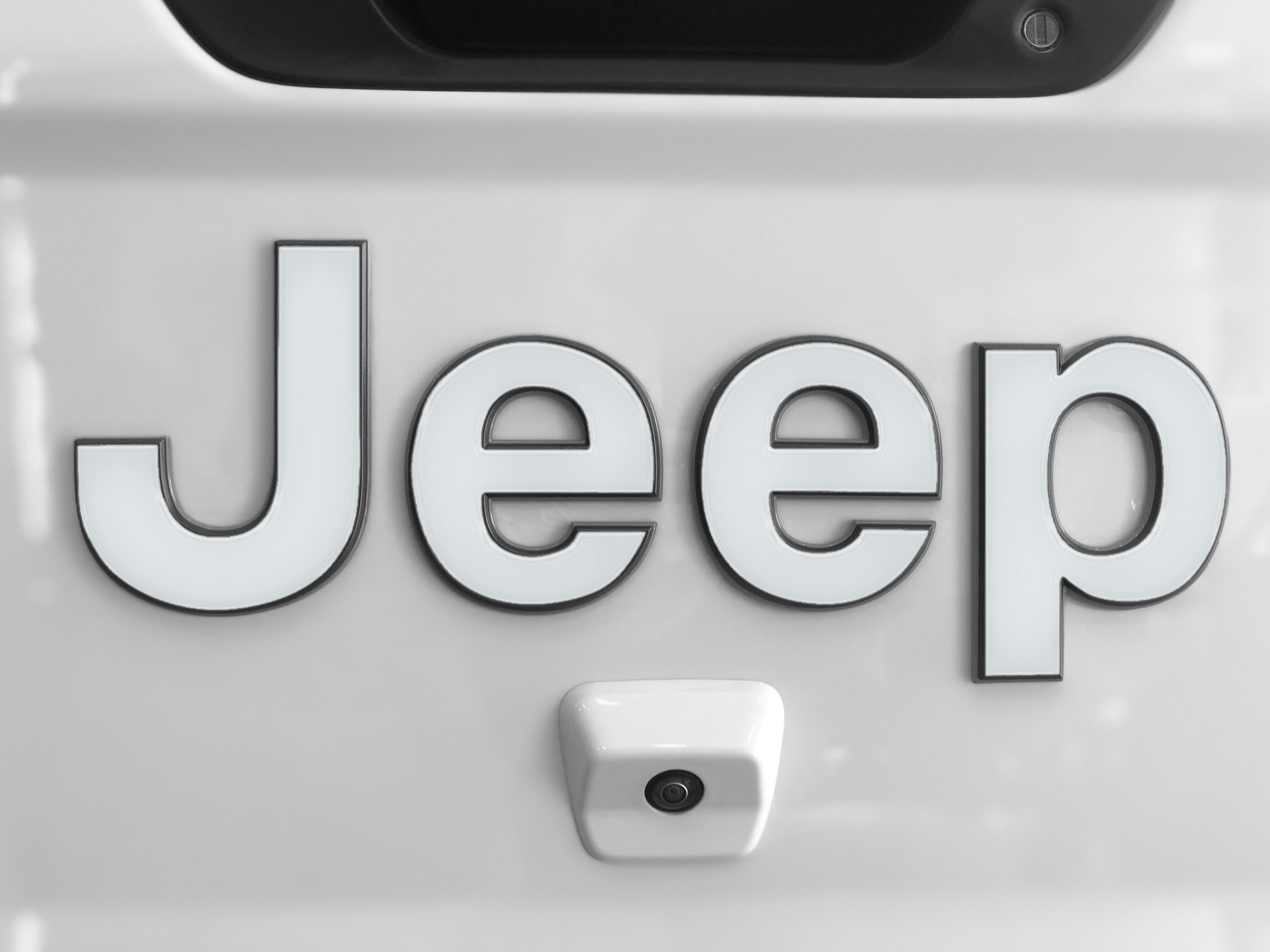 Tailgate Letter Overlays Fits 2019-2026 Jeep Gladiator