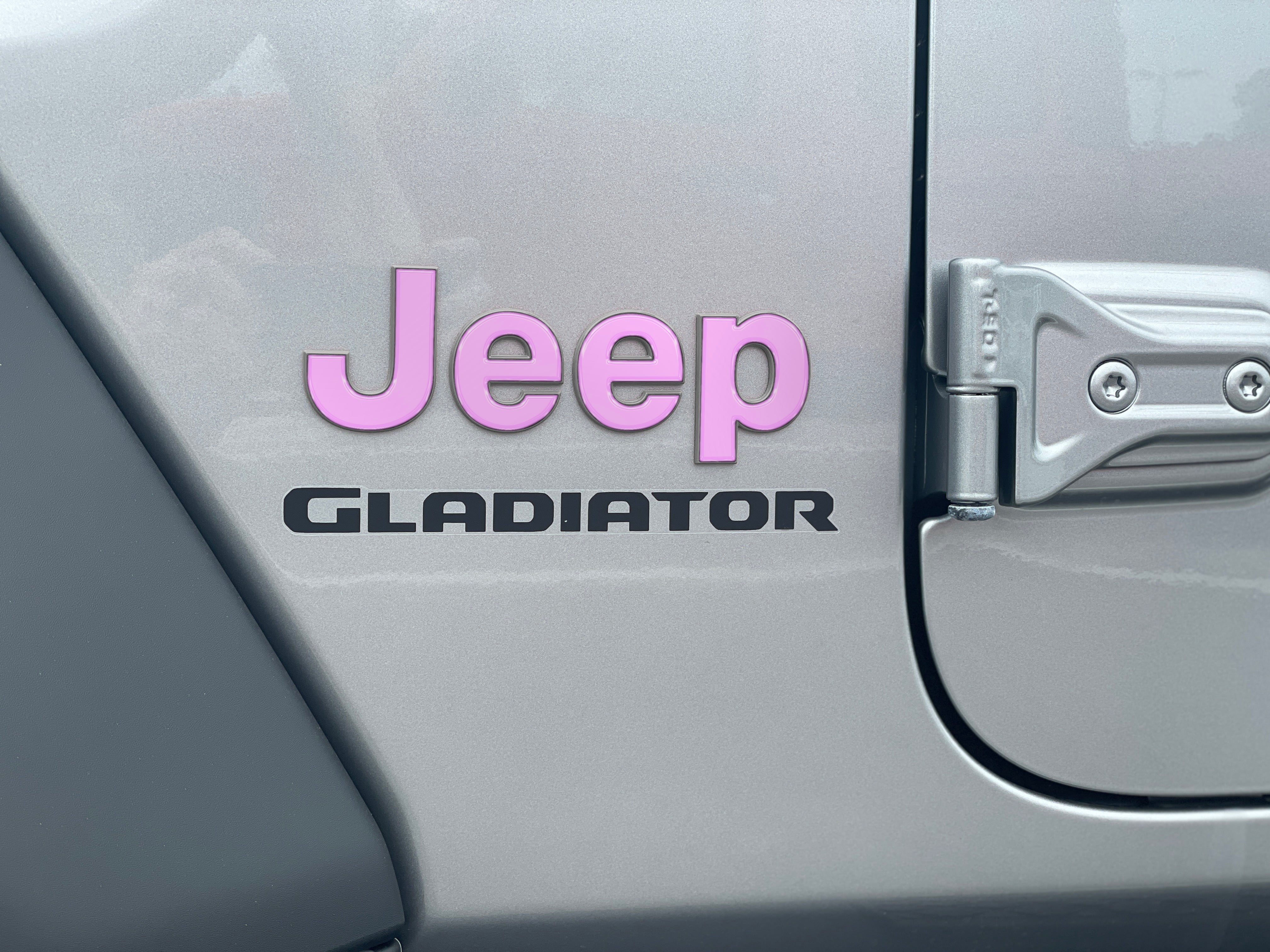 Driver & Passenger Side Emblem Overlays Fits 2019-2026 Jeep Gladiator