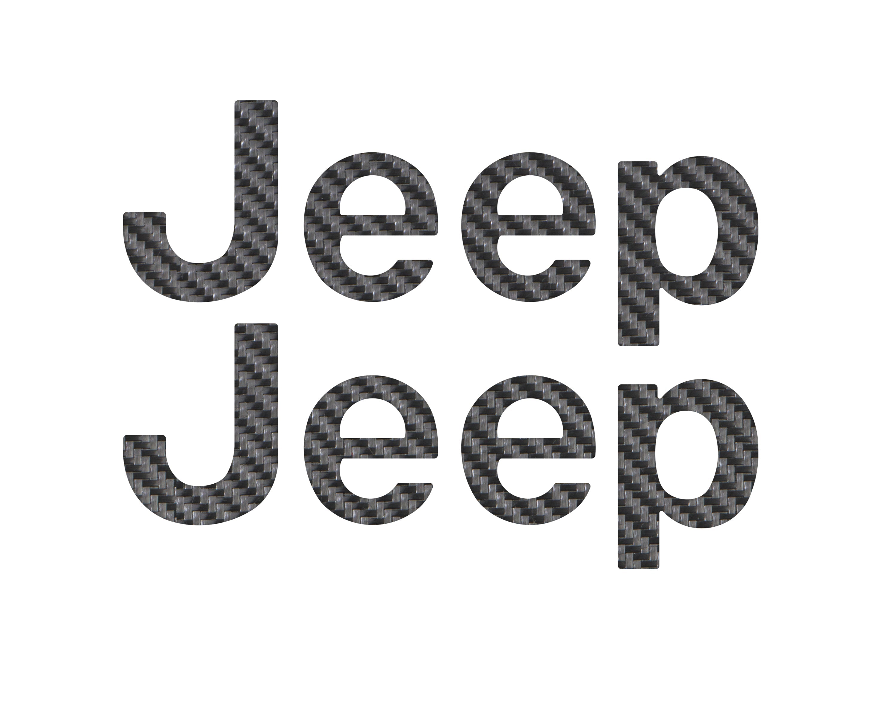 Driver & Passenger Side Emblem Overlays Fits 2019-2026 Jeep Gladiator