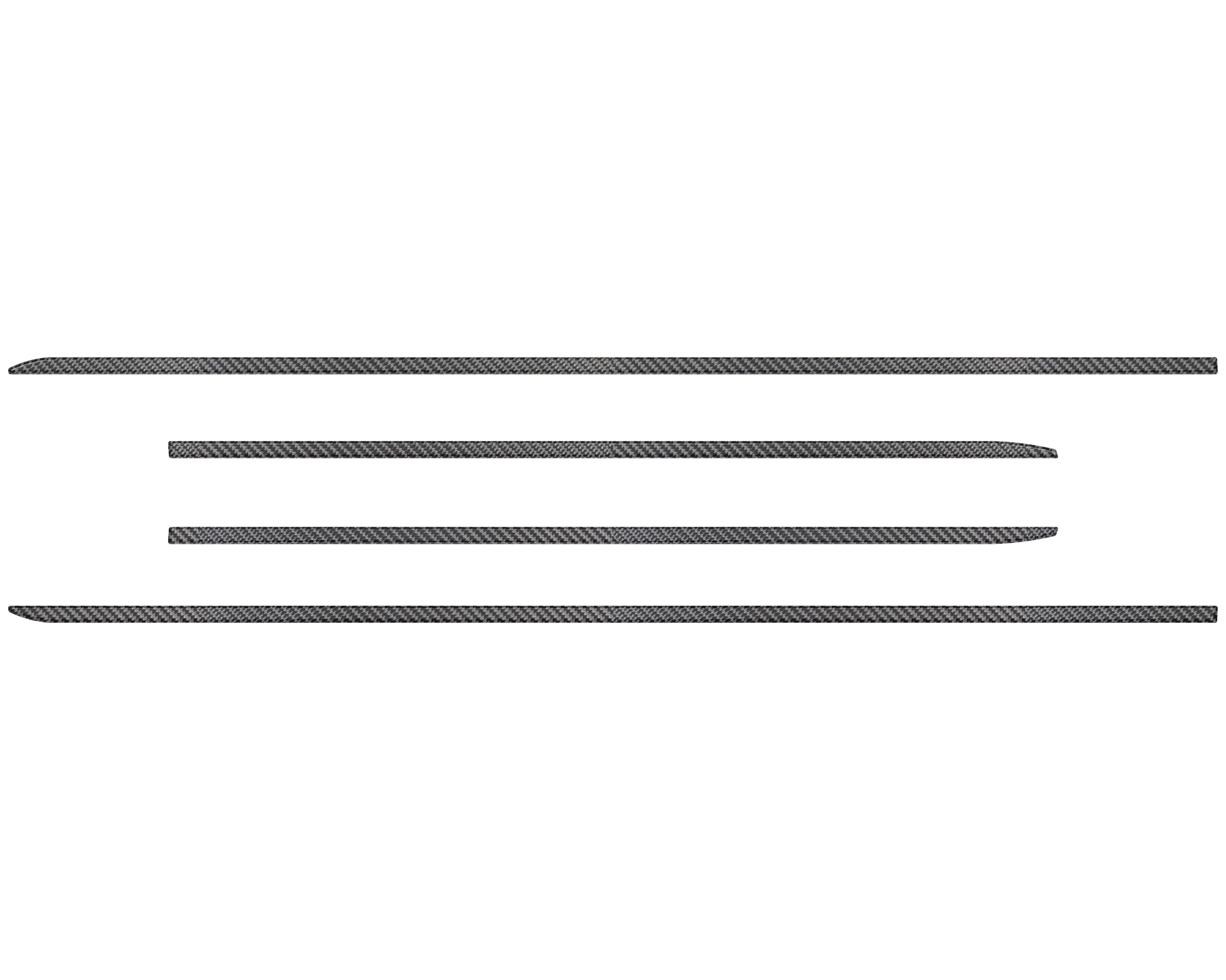 Side Roof Accent Overlays Fits 2019-2026 Jeep Gladiator