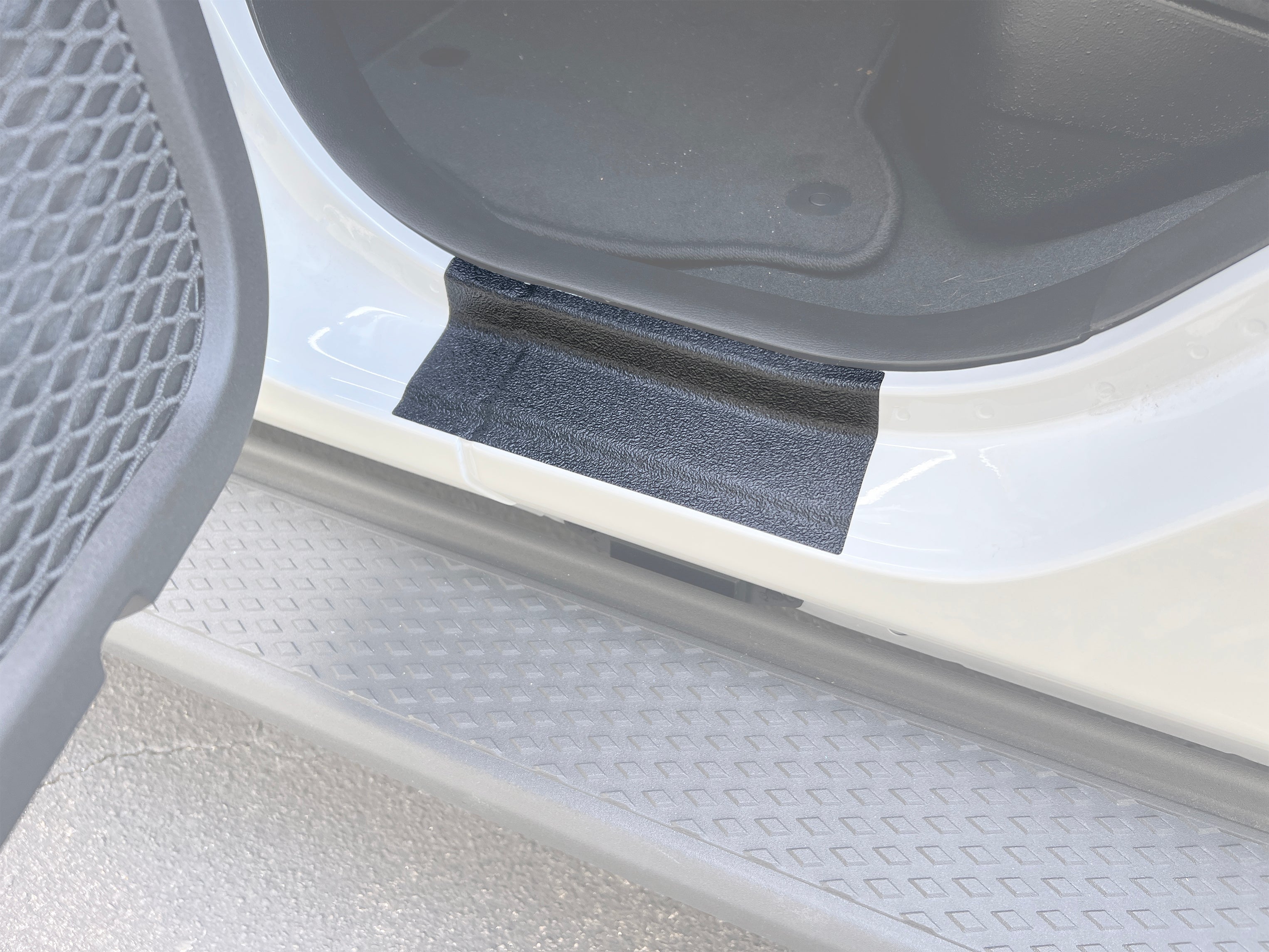 Textured Door Sill Protection Overlays Fits 2019-2026 Jeep Gladiator