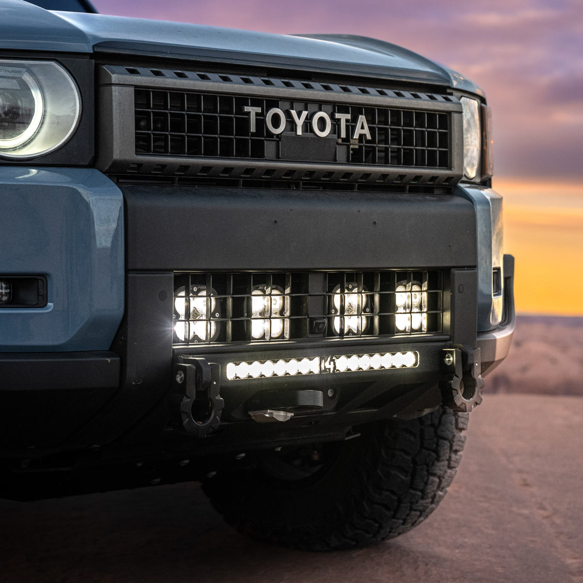 C4 Fabrication Land Cruiser Front Lo-Pro Winch Bumper / 250 Series / 2024-2025