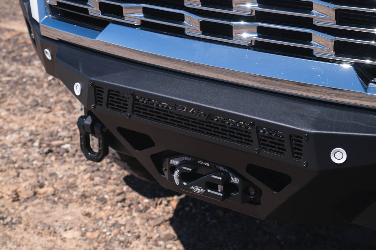 DV8 Offroad Spec Series front bumper for 2024-2026 GMC Sierra 2500HD/3500HD
