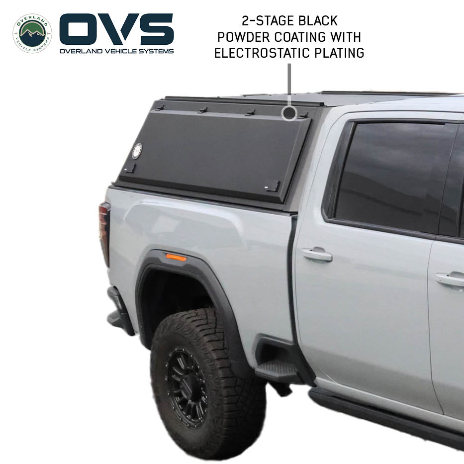 OVS Expedition PRO stainless steel truck cap for 2020-2027 Chevy Silverado / GMC Sierra 2500/3500 HD 6.9 ft bed - view 8