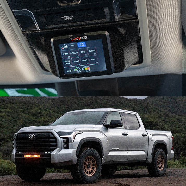 Baja Designs sPOD Touchscreen BantamX kit for 2022-2026 Toyota Tundra