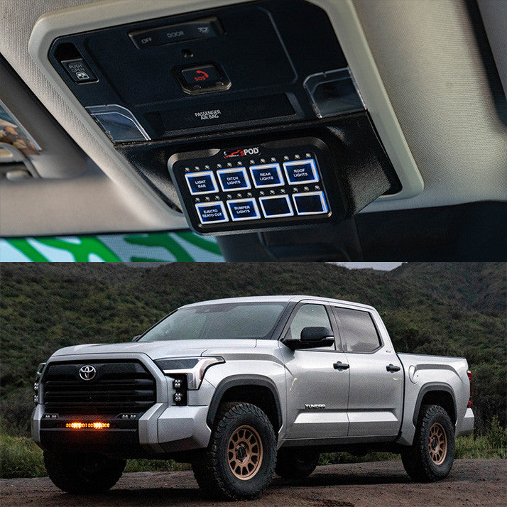 Baja Designs sPOD HD BantamX kit for 2022-2023 Toyota Tundra