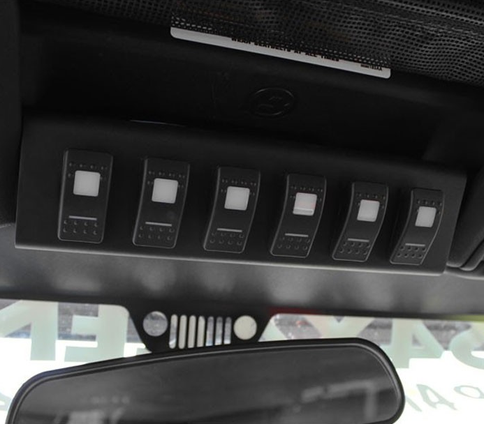 Baja Designs sPOD SourceLT with switch panel for 2009-2018 Jeep Wrangler JK