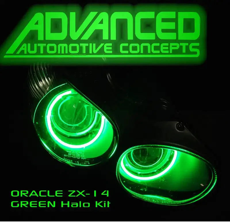 ORACLE Lighting 2007-2015 Kawasaki ZX-14R LED Headlight Halo Kit