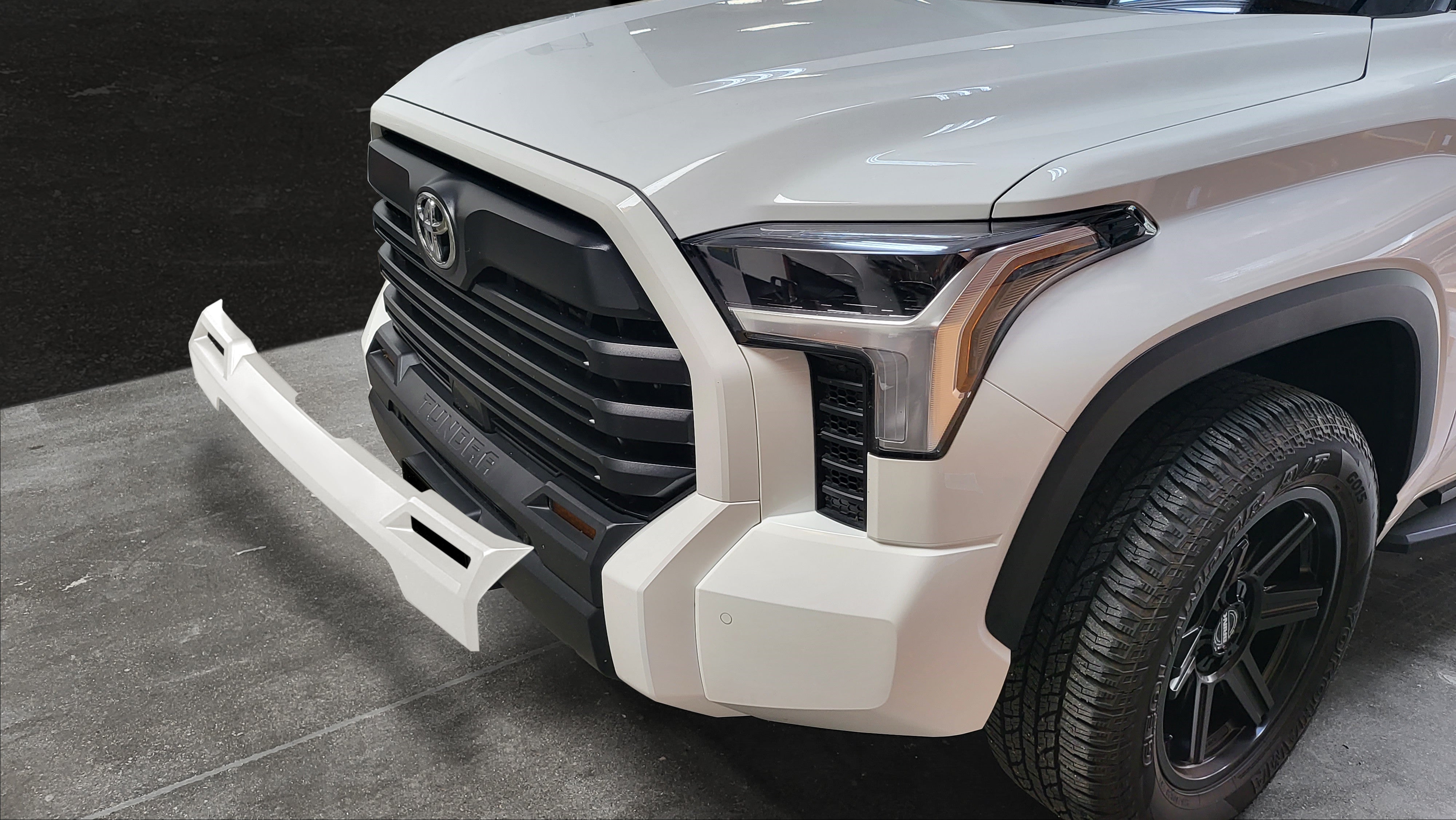 2022-2026 Toyota Tundra Fog Lamp Bezel Chrome Delete Overlay