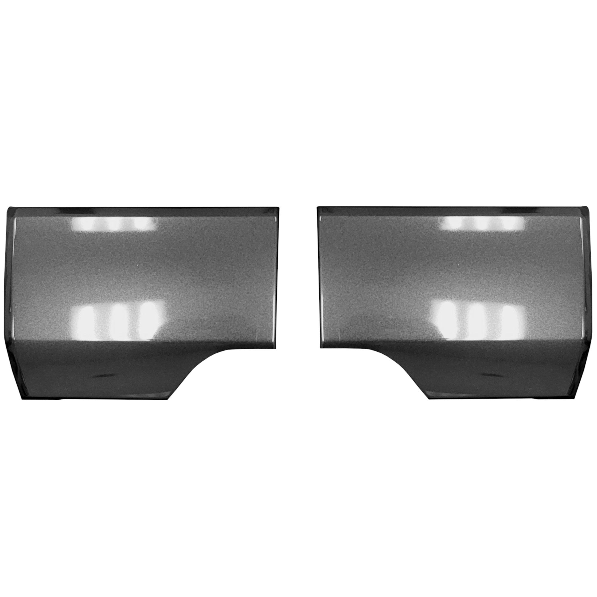 2022+ Toyota Tundra Rear Bumper Covers - BumperShellz - Color Match Magnetic Gray Metallic (1G3) (Acrylic)