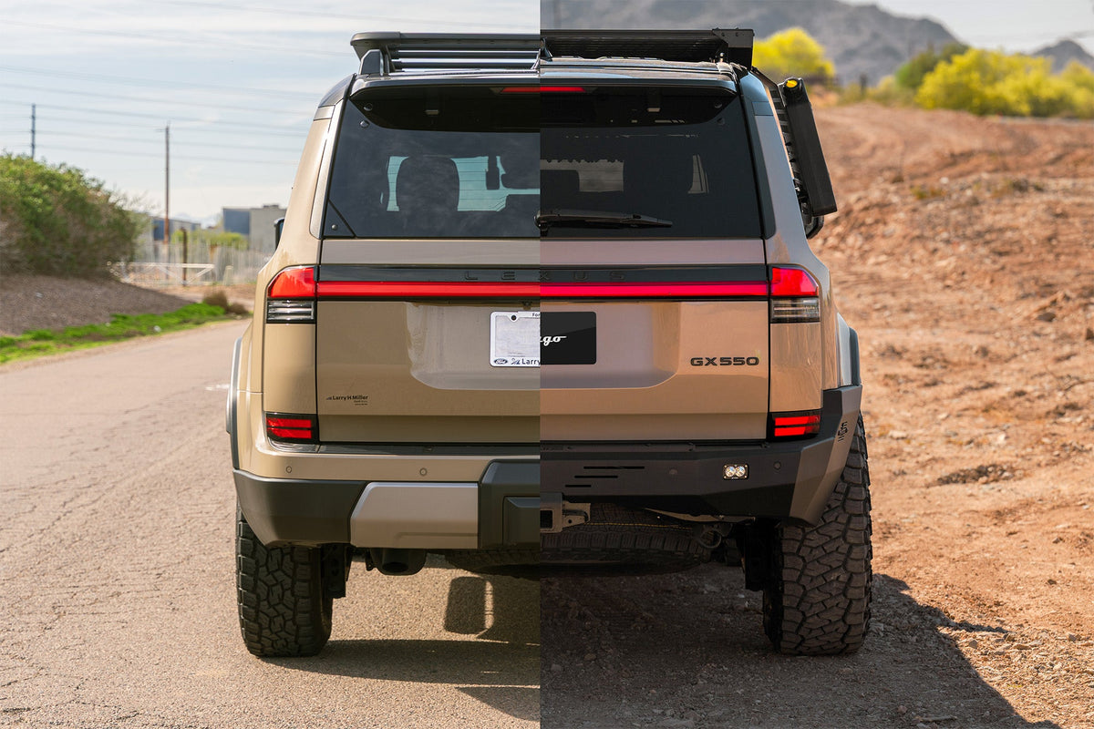 Rago Fabrication full-width rear bumper for Lexus GX 550