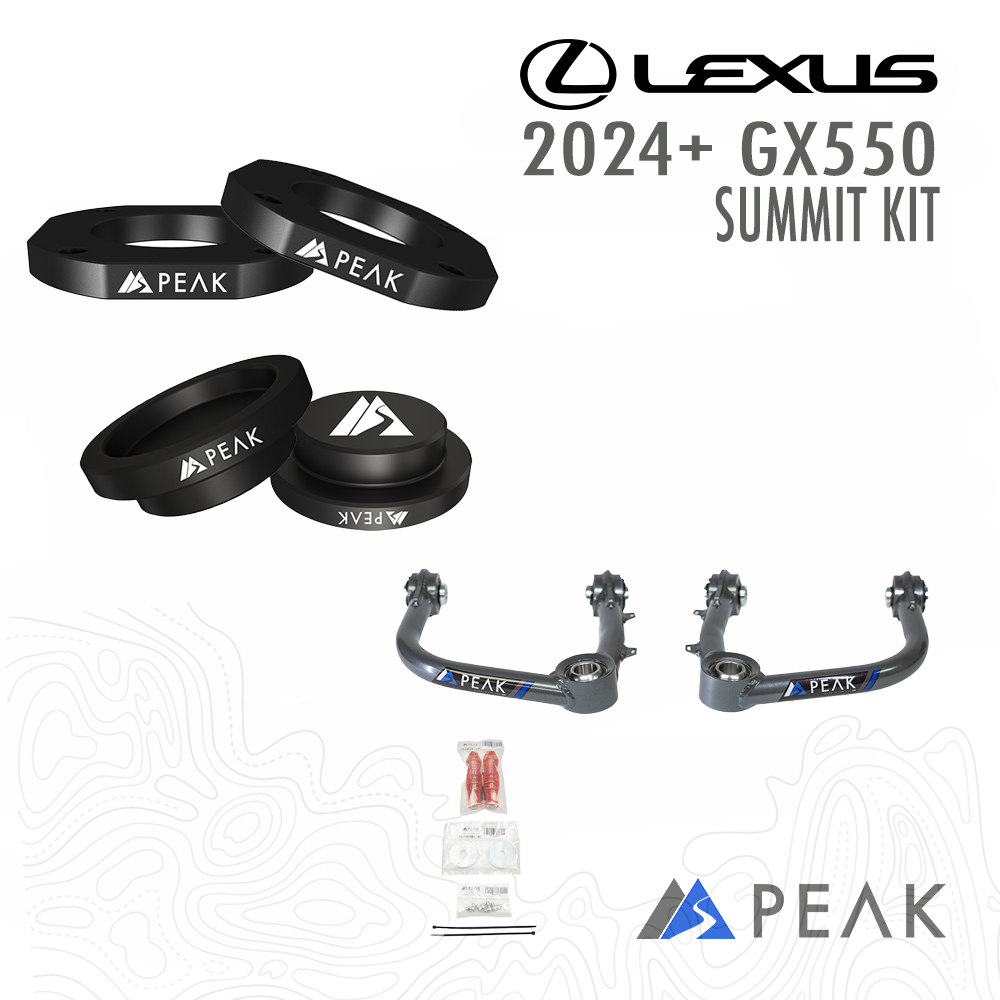 Peak Suspension Summit Kit – 2024+ Lexus GX550 for 2024+ Lexus GX