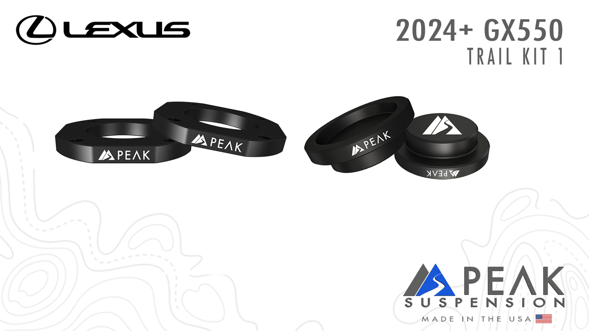 Peak Suspension 2 Piece Summit Kit – 2024+ Lexus GX550 for 2024+ Lexus GX