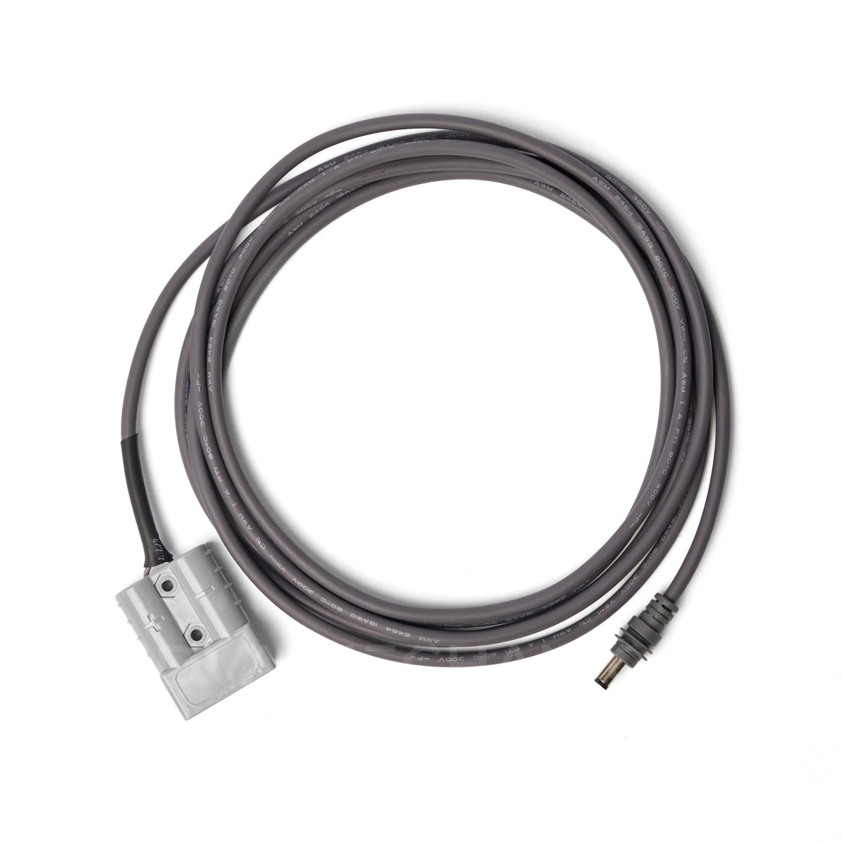 Coiled 3 m 16 AWG Starlink Mini Anderson power cable