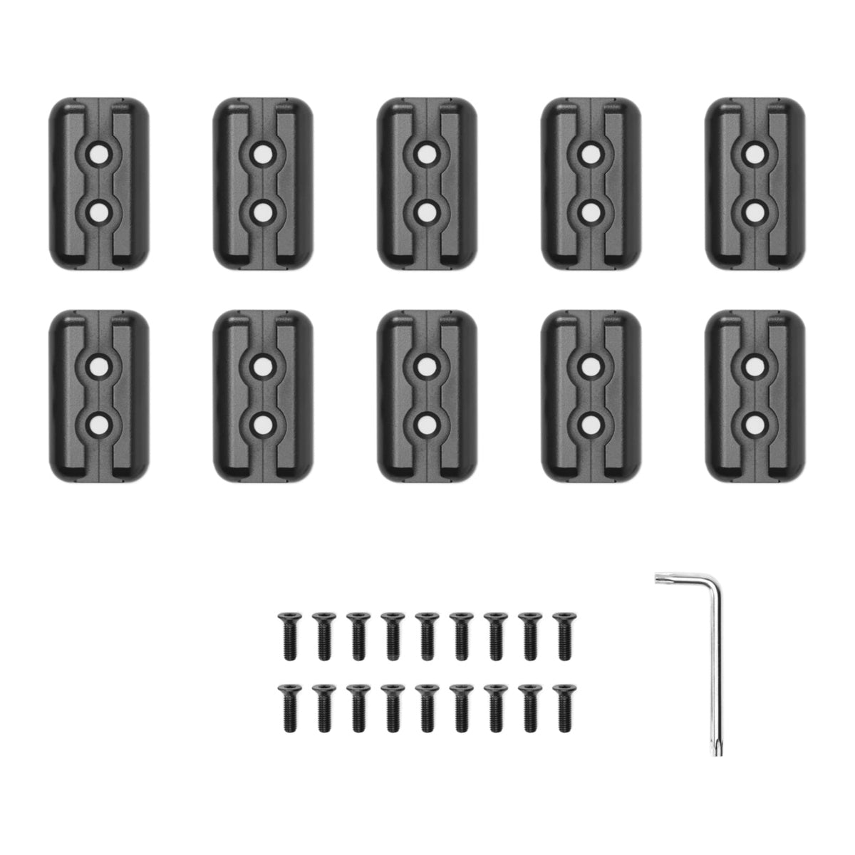 Grenadier utility belt lower section L-Track rails and hardware