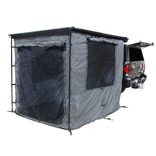 Overland Vehicle Systems HD Nomadic 90 degree awning room enclosure with 4 walls and floor