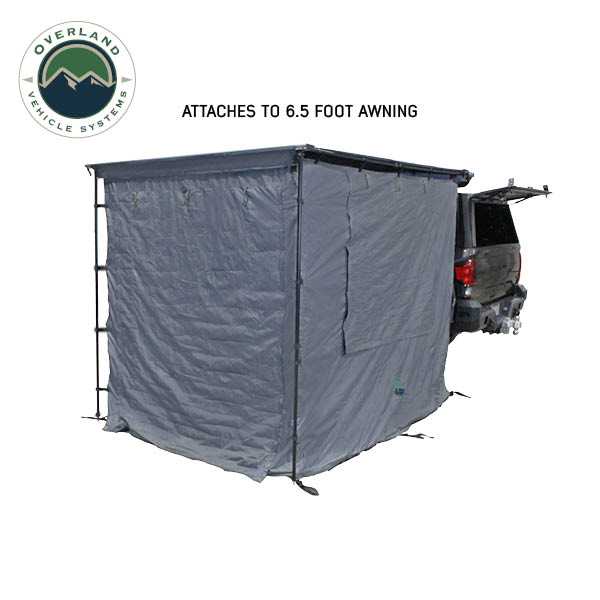 Overland Vehicle Systems HD Nomadic 90 degree awning room enclosure with 4 walls and floor - view 3