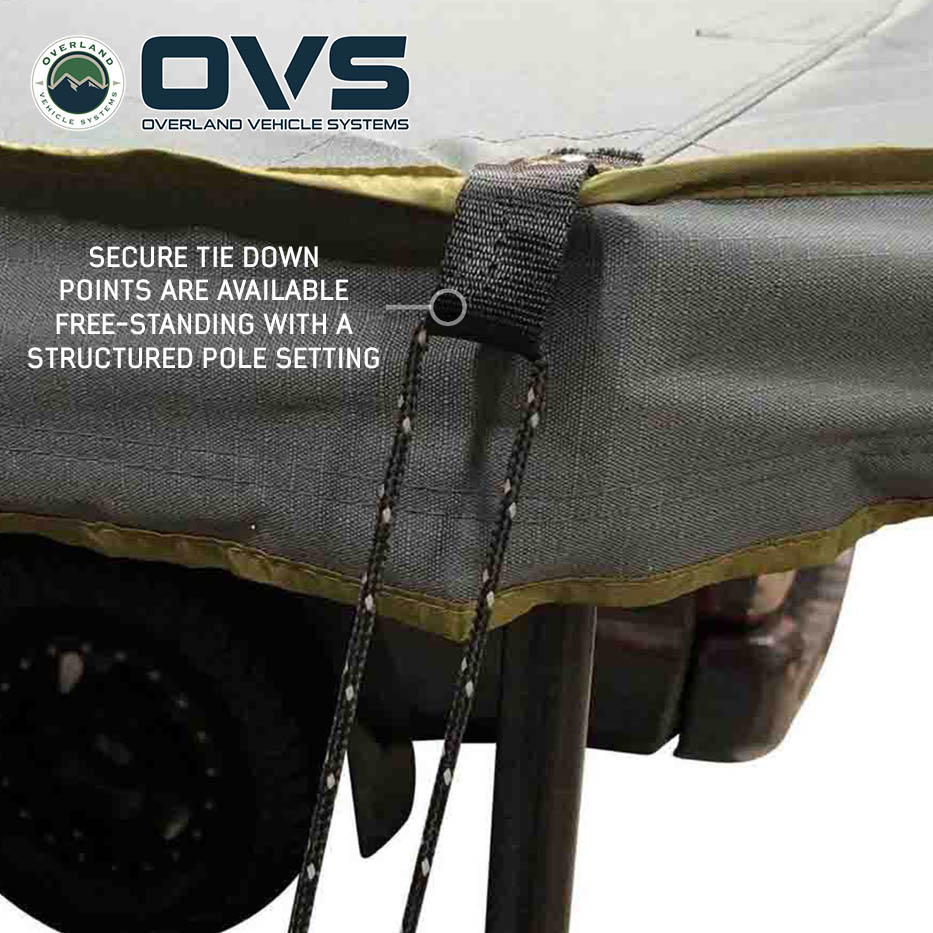Overland Vehicle Systems HD Nomadic 270 LTE awning driver side - view 8