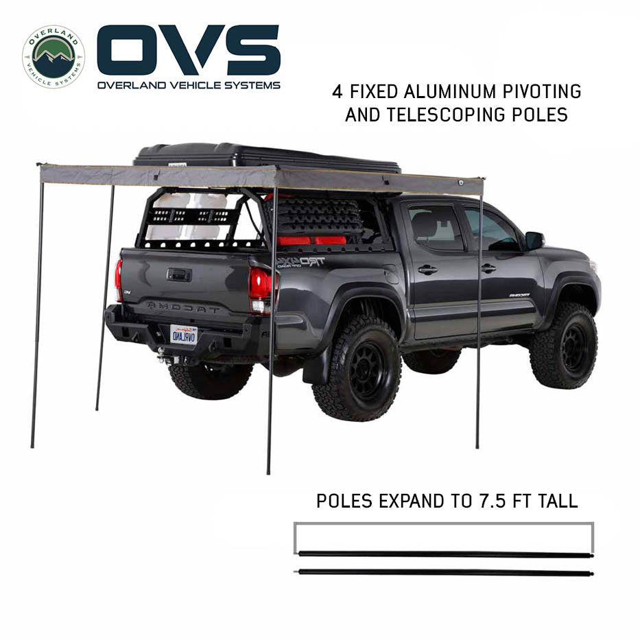 Overland Vehicle Systems HD Nomadic 270 LTE awning passenger side - view 2