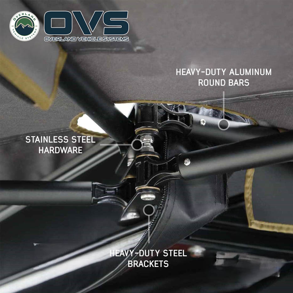 Overland Vehicle Systems HD Nomadic 270 LTE awning passenger side - view 5