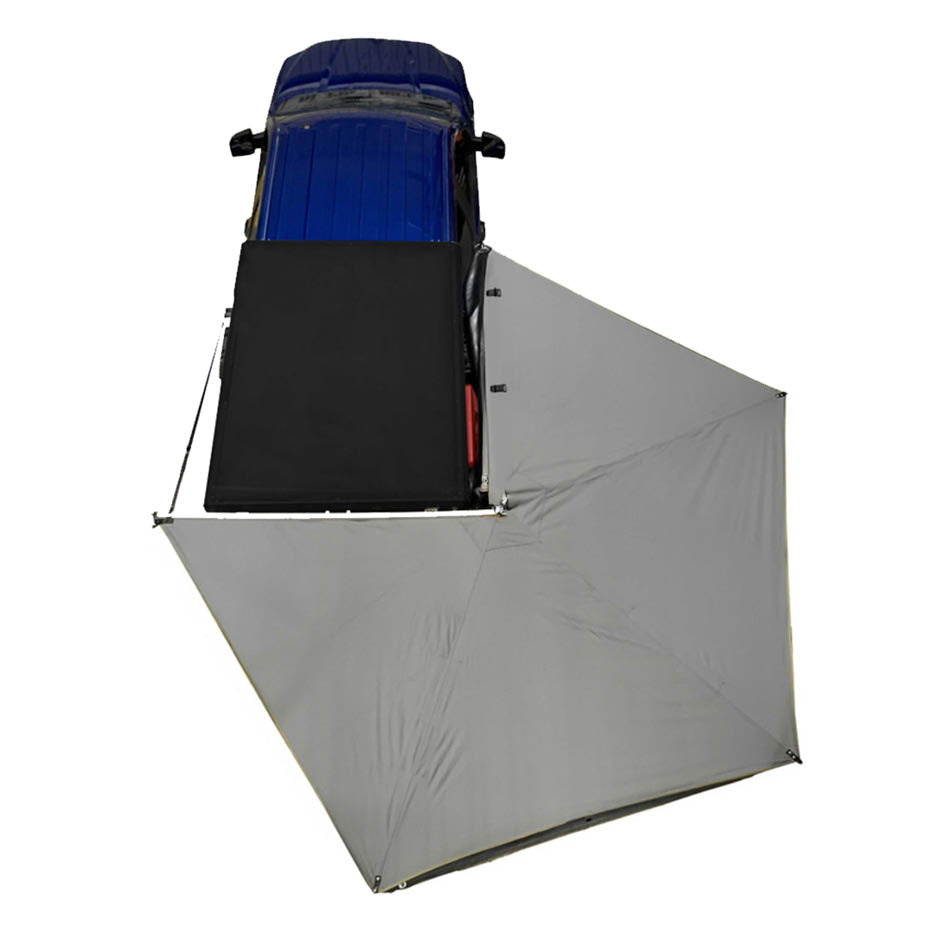 Overland Vehicle Systems HD Nomadic 270 LT awning, passenger side, dark gray