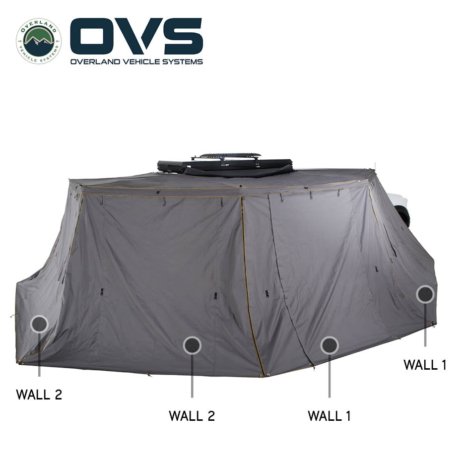 OVS HD Nomadic 270 degree awning wall - view 10