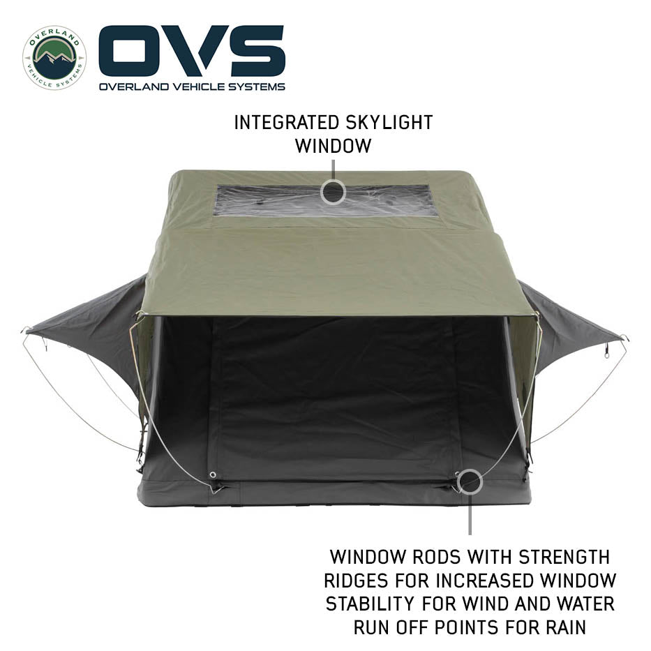 OVS HD Nomadic Standard soft shell roof top tent - view 3