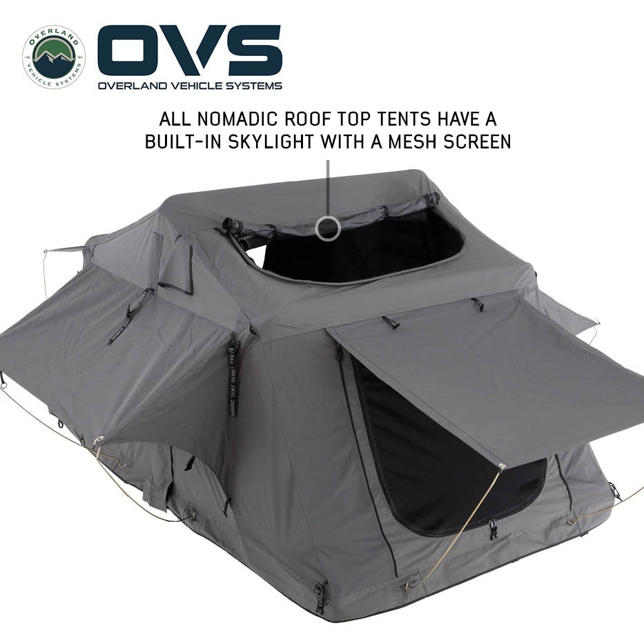 OVS HD Nomadic Standard soft shell roof top tent - view 6