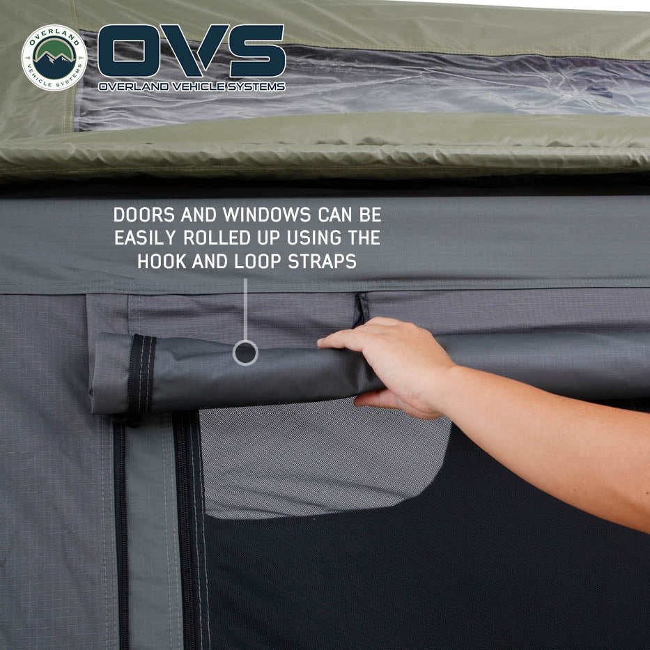 OVS HD Nomadic Standard soft shell roof top tent - view 8
